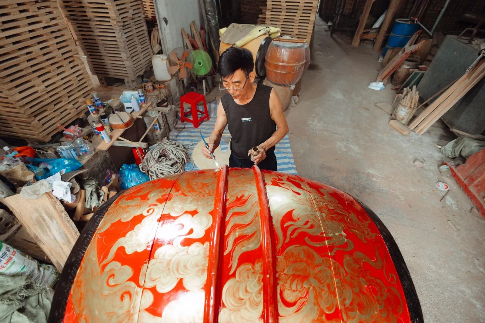 Tranh Đông Hồ được làm qua bao nhiêu công đoạn thủ công
