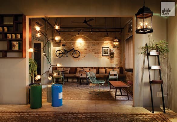 Top 7 quán cafe chung cư cũ Sài Gòn: Nét quyến rũ nhuốm màu thời gian giữa lòng phố thị