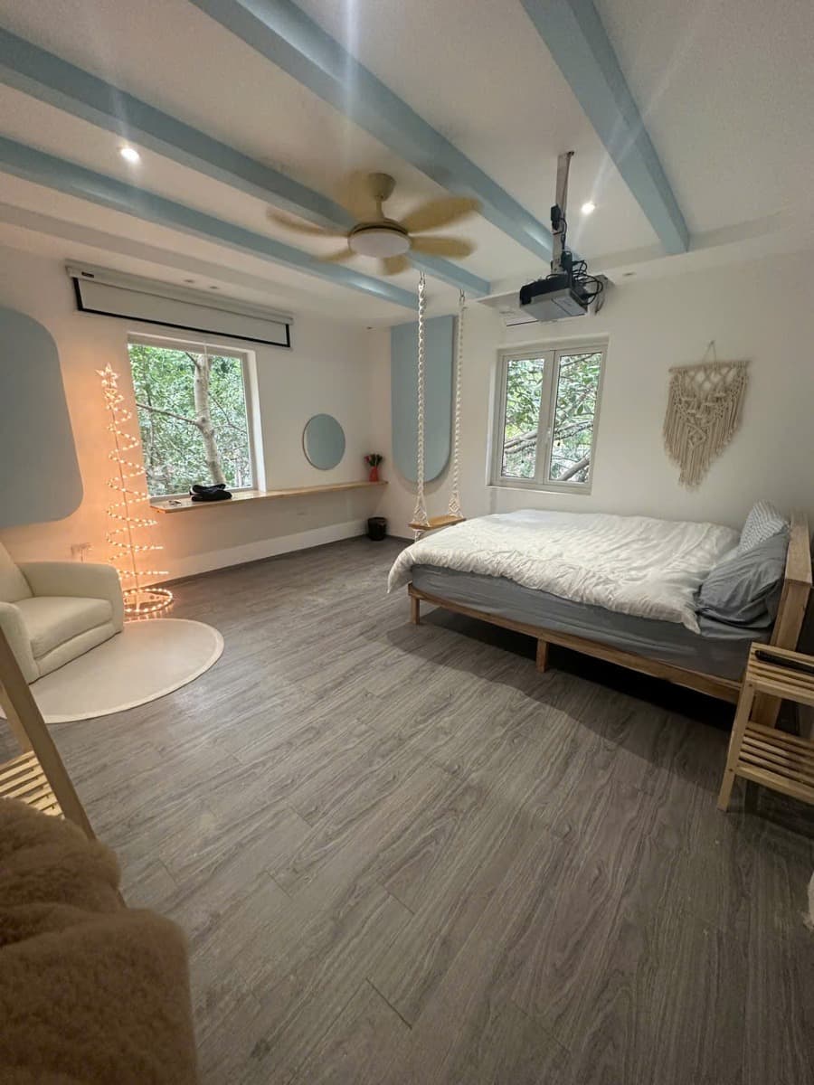 P301-Căn hộ khép kín/Máy chiếu/Bếp/View phố/Sofa/Xích đu