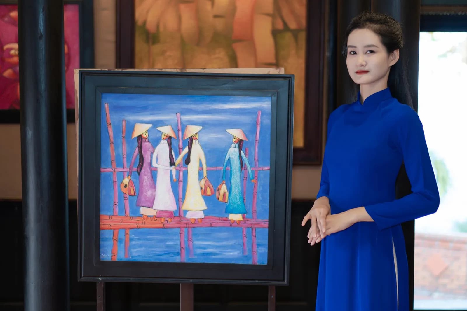 7 điểm cần quan sát trong tranh Tô Ngọc Vân tại bảo tàng
